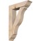 Ekena Millwork Funston Traditional Smooth Bracket w/ Offset Brace, Douglas Fir, 7 1/2"W x 30"D x 42"H BKT0806X30X42FST01SDF - alternate 1